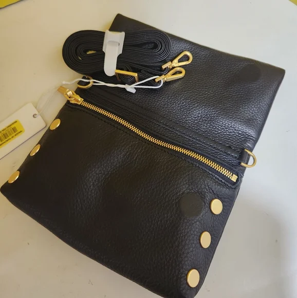 Hammitt Black Leather SM VIP Crossbody Bag - Picture 4 of 5